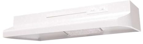Air King AV1303 Advantage Convertible Under Cabinet Range Hood with 2-Speed Blower and 180-CFM, 7.0-Sones, 30-Inch Wide, White Finish