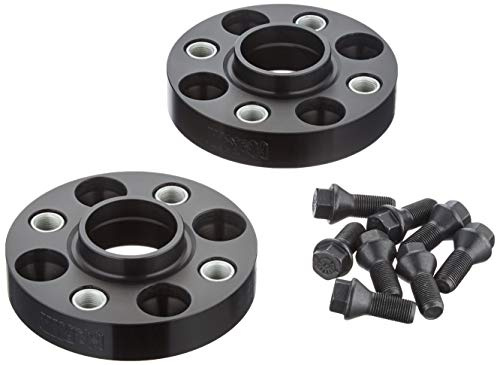 H&R DRA-System Spürverbreiterungsatz 50mm pro Achse - Lochkreis 4x100 - Mittenzentrierung 56,2mm - System M14x1,25 - kompatibel mit Mini - Schwarz