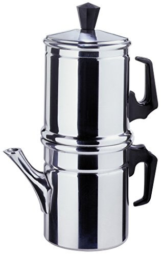 Ilsa LSA Caffettiera Napoletana, Alluminio, Tazza 1, cl 15