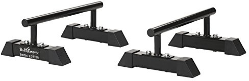 Bad Company Liegestützgriffe I Push Up Stand Bars für Liegestütze I Mixed Martial Arts (MMA) Parallettes I Minibarren I BCA-47