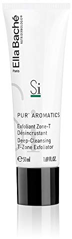 Exfoliant Zone-T Désincrustant - Crème aux particules de silice désincrustantes, experte des imperfections locales du front et du nez - Peau désincrustée, comédons éliminés - Made in France - 50ml