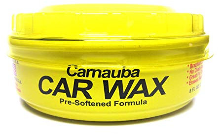 The Treatment Carnauba Paste Car Wax + Applicator 8 Oz Soft Formula High Gloss