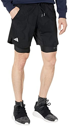 Adidas Men's Essentials 3 Stripes Chelsea Shorts - Black, Large