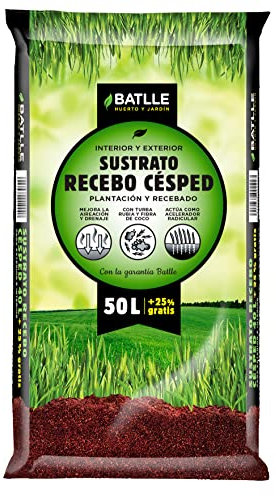 Sustratos - Sustrato Recebo Cesped 50l. - Batlle