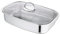 Schulte-Ufer 67048-36 - Fuente Rectangular con Tapa de Cristal (36 cm, 6 litros, inducción)