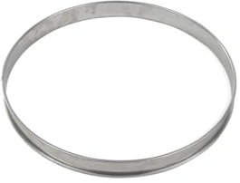 Gobel - Cercle à Tarte en INOX Ø 22 cm - Cercle à Pâtisserie Bords roulés - Hauteur 2,7 cm - Démoulage Rapide et Parfait - Qualité Supérieure - Fabriqué en France