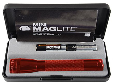 Maglite Boxed Mini Mag AA Torch - Red