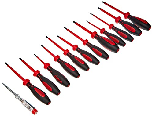 Cimco VDE-Schraubendrehersatz Schlitz Kreuzschlitz Torx 13-teilig