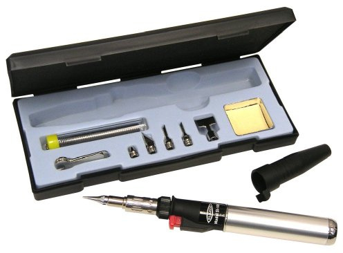 Blazer SI-100CR Excalibur Multi-Purpose Butane Torch and Hot Air Soldering Kit