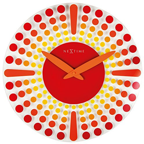 NEXTIME Dreamtime Wanduhr, Rot