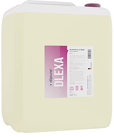 dipure® DLexa Geruchsentferner und Reiniger 10 Liter Kanister (Enzymreiniger, Teppichreiniger, Polsterreiniger entfernt Urin, Kot, Moder, Milch)