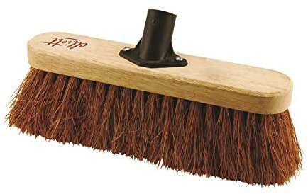 Elliott 10F30159 - Cepillo de Repuesto para Escoba (Fibra de Coco Natural), Color marrón