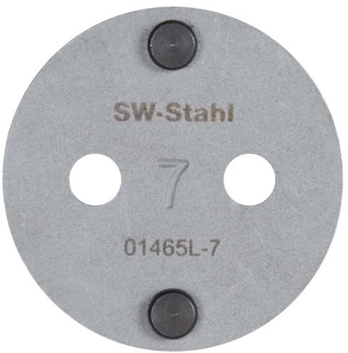 SW-Stahl 01465L-7 Bremskolbenadapter 7 / H014 - Bremskolben-Rücksteller | Bremssattel-Rückstellwerkzeug für Audi, VW Golf & Passat - Kolbenrücksteller Bremse mit Rechtsdrehung - Universal