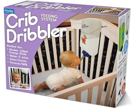 Prank-O Crib Dribbler Prank Gift Box – Funny Empty Gag Gift Packaging for Baby Showers, White Elephant & Christmas, Hilarious Joke Gift Box to Hide Real Presents for Friends & Coworkers