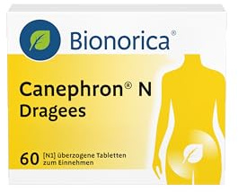 Canephron N Dragees – 4-fach stark bei leichter Blasenentzündung, zur Unterstützung der Blase, mit pflanzlichen Wirkstoffen, für Erwachsene und Jugendliche ab 12 Jahren, 60 St