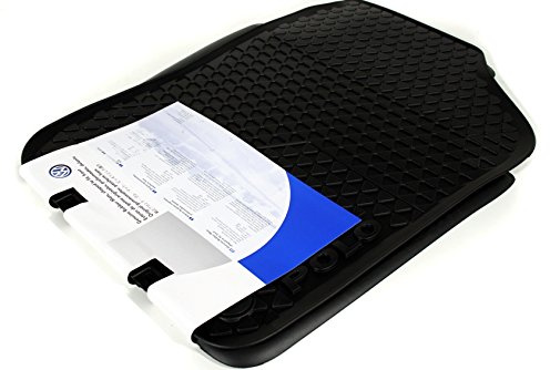 Volkswagen Original VW Gummimatten Polo 6R 6C Gummi Fußmatten, vorn