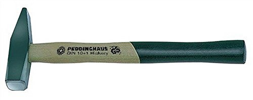 Schlosserhammer 300g Stiel-L.300mm Hickorystiel PEDDINGHAUS DIN1041
