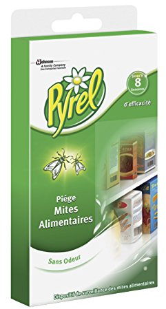 Pyrel Pièges Mites Alimentaires, Efficacité 8 Semaines, 32ml