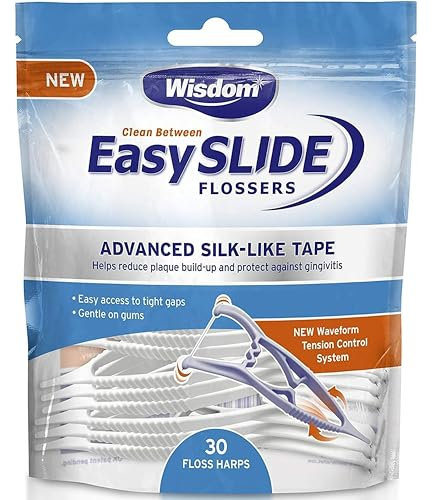 Wisdom Easy Slide Flossers and Floss Picks