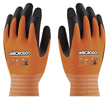 SILBOR 676A2 - Guante Nilon Con Nitrilo Foam, Talla 8