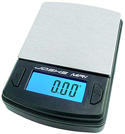 Digital våg finvåg som väger exakt upp till 500 g/0,5 kg i steg om 0,1 g, fickvåg, brevvåg, guldvåg, bordsvåg med vägningsyta av rostfritt stål