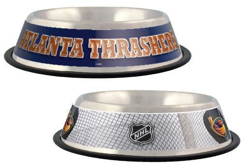 Hunter Hersteller Atlanta Thrashers Edelstahl Hundenapf
