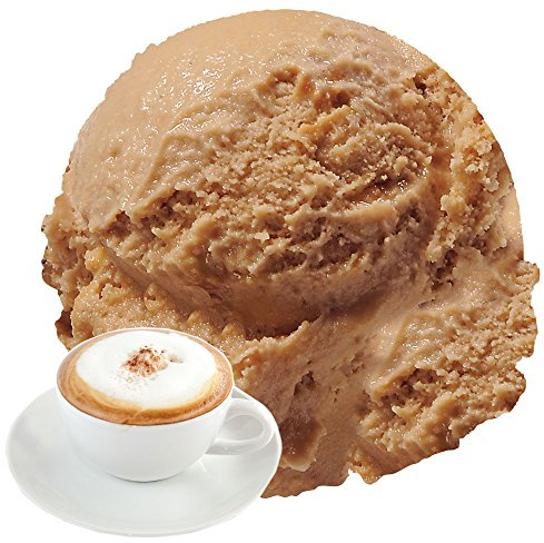 Cappuccino Geschmack 1 Kg Gino Gelati Eispulver Softeispulver für Ihre Eismaschine
