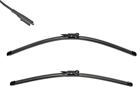 VALEO Silencio Wiper - VF878 - Kit of High Performance, Superior Road Visibility, Easy Installation Original Flat Blades 750mm/750mm - Front - Set of 2 Wiper Blades - 577878