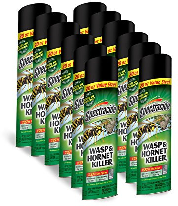 New Case (12) Spectracide Hg-95715 18oz Wasp Hornet Insect Spray Bug 6329650