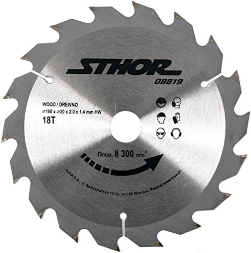 TCT BLADE FOR WOOD D160 T18 d20