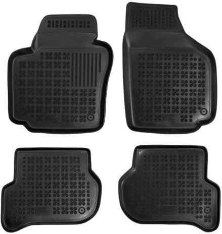 AZUGA Hohe Gummi Fußmatten passend für VW Golf Plus ab 2004-2014 AZ10300034 Automatten