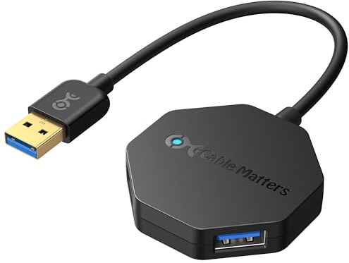 Cable Matters Ultra Mini 4-Port USB 3.0 Hub (USB Verteiler)