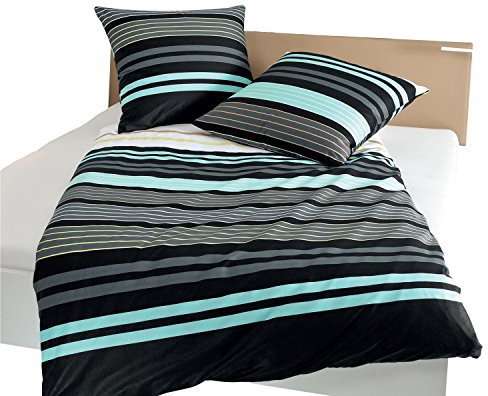 Janine Mako-Satin-Bettwäsche J.D. 8464 135x200 cm + 80x80 cm