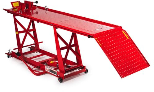 Hydraulic Motorcycle Lift, 1000 LB Capacity Lift Hoist Jack Stand, for Mechanics, Workshops, and Homes
