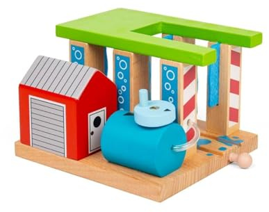 Bigjigs Rail Impianto di Lavaggio per Treni