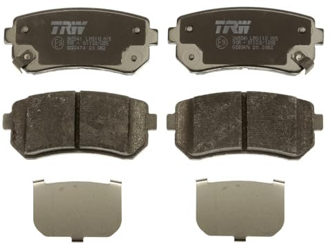 TRW GDB3474 Bremsbelagsatz 4-Teilig für Hyundai Tucson (LM, EL, ELH) 2009-2016 Hinterachse und Andere Fahrzeuge