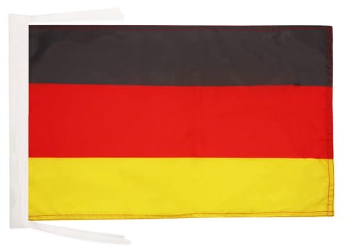 AZ FLAG Drapeau Allemagne 45x30cm - PAVILLON Allemand 30 x 45 cm Haute qualité