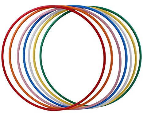 Hoopomania® Hula Hoop Rohling, HDPE-20mm, Ø60/70/80/90/100cm, farbig