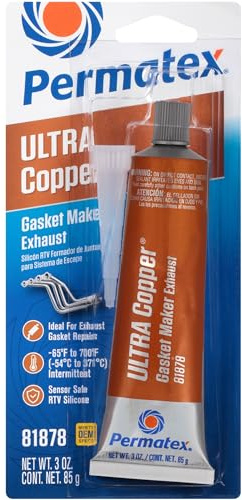 Permatex 3 Oz Ultra Hacedor 81878 Copper RTV Silicone Gasket