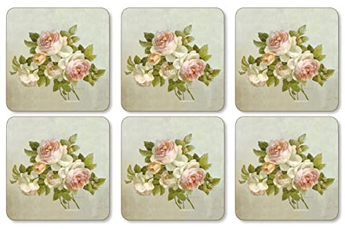 Antique Rose Untersetzer 6 Stück (s)