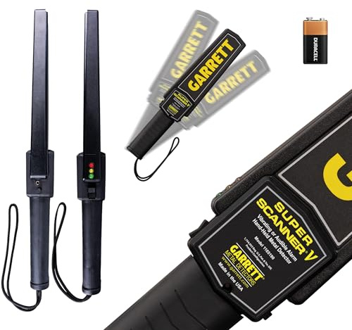 Garrett Super Scanner V Handdetektor digital (LED), akustisch 1165190