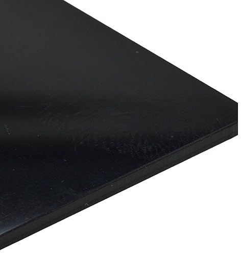 Feuille de plastique acrylique moulé Perspex noir mat 5 mm 16 tailles au choix (297 mm x 210 mm/A4)