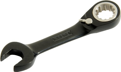Stanley Proto Industrial jscvm10s Extra corto negro llave de carraca Reversible 10-Millimeter