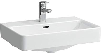 Laufen PRO S Waschtisch-Schale, ohne Hahnloch, ohne Überlauf, US gesch, 550x380, weiß, Farbe: Weiß mit LCC - H8129524001421
