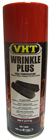 VHT GSP204 Schrumpflack Rot Wrinkle Plus hitzebeständig bis 177°C (EUR 37,25/L)
