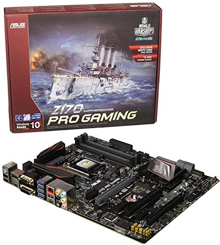 Asus 90MB0MD0-M0EAY0 MB Intel 1151 Z170 Pro Gaming ATX Mainboard
