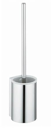 Keuco 14972174001 WC-bürste Plan Bürstenkopf, schwarz / aluminium