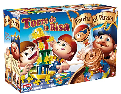 FALOMIR Pincha Pirata + Torre Risa Gioco da Tavolo Abilità (32-7777)
