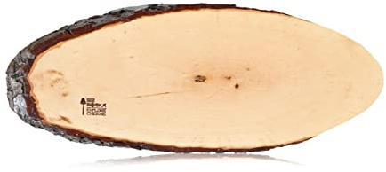 BOSKA Rindenbrett Eschenholz M/für das präsentieren von Käse und Snacks / 42,5 cm/Holz/Braun