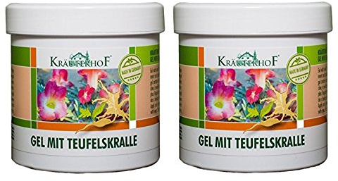 Kräuterhof Gel mit Teufelskralle 250 ml 2er Pack ( 2 x 250 ml = 500 ml)